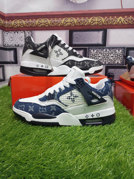 Louis Vuitton Inspired Premium Sneakers – Stylish, Branded Look, Unisex Casual Shoes (Copy)