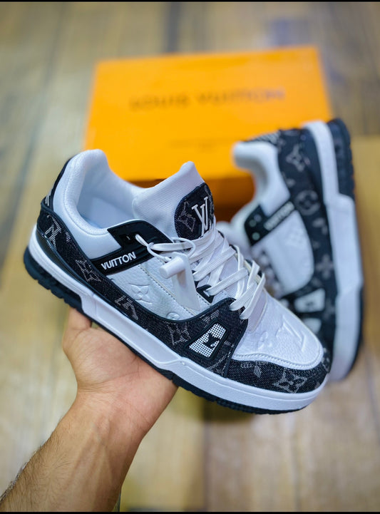 Louis Vuitton Inspired Premium Sneakers – Stylish, Branded Look, Unisex Casual Shoes